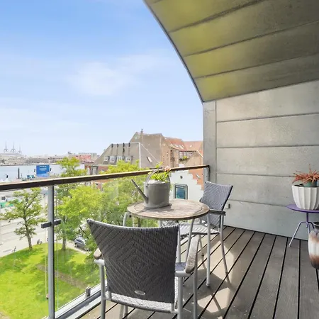 شقة Penthouse 1br Lejlighed M 13 M2 Terrasse & Udsigt