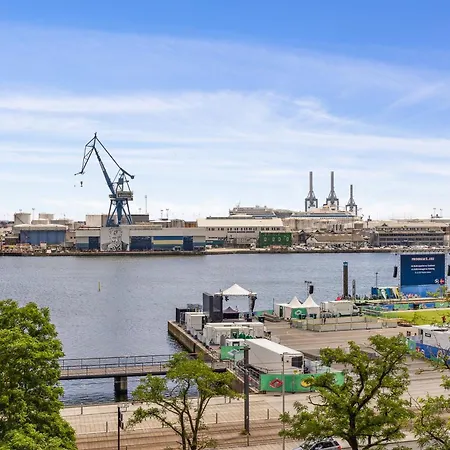 Penthouse 1br Lejlighed M 13 M2 Terrasse & Udsigt شقة Århus