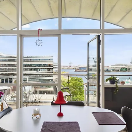 Penthouse 1br Lejlighed M 13 M2 Terrasse & Udsigt Apartmán Århus