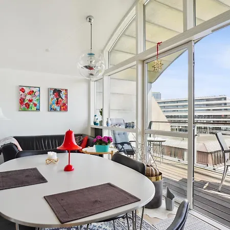 Penthouse 1br Lejlighed M 13 M2 Terrasse & Udsigt Apartmán *